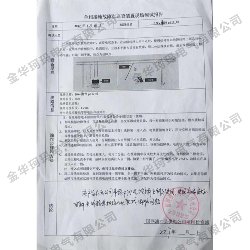 KM-600接地故障點(diǎn)巡查裝置用戶(hù)評價(jià)